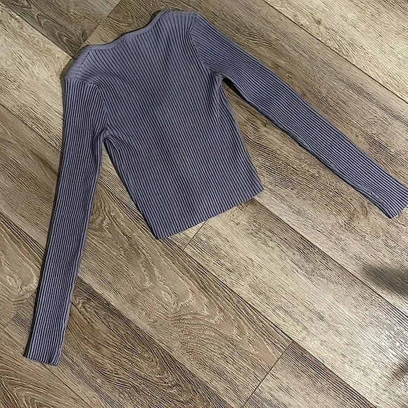 *NEW* Ribbed Tie Front Cardigan - Picture 5 of 5